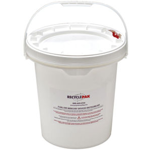 Mercury Devices Recycling Pail