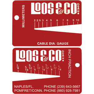 Cable Diameter Gauge