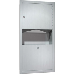 C-Fold Towel Dispenser / Waste Receptacle