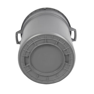 32gal Gray Polyethylene NSF Round w/o Lid Waste Receptacle | Fastenal