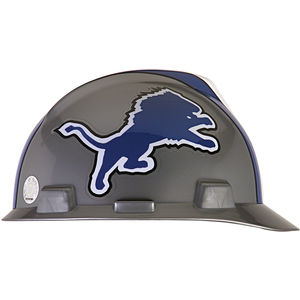 football team hard hats
