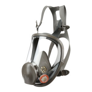 その他 MASK L Black Silicone Dual Cartridge Full Mask Respirator | Fastenal