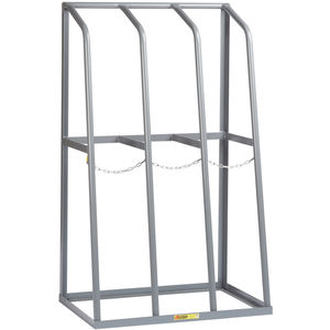 36 X 24 X 60 Gray Steel Little Giant 3 Bay Vertical Bar Rack Fastenal