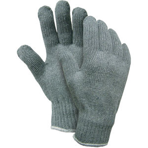 247Garden Level-D Cut-Resistant Stainless Steel-Wire Gloves w/Grip (Pair,  Food-Graded, Medium)