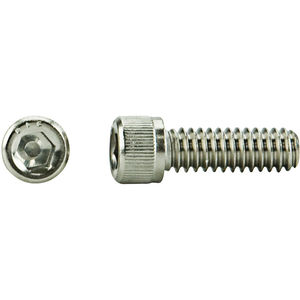 Value Collection - Button Socket Cap Screw: 1/4-20 x 1/2, Stainless Steel,  Uncoated - 88008586 - MSC Industrial Supply