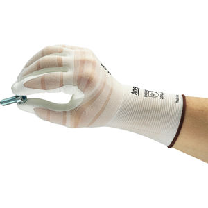 Ansell 11-818 HyFlex Light Thin Nylon Work Gloves 18 Gauge Blue