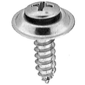 50 Qty-#8 x 1 1/2" Phillips Countersunk Washer Tapping Screw #6 Head 14970