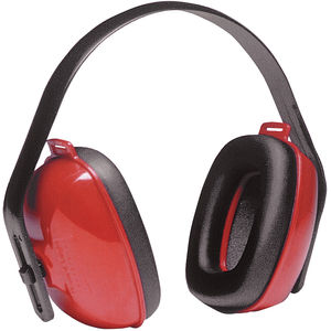 Ear Muff Muffler Noise Hearing Protector Red Adjustable Earmuffs Head Strap H Jq