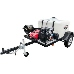 4 gpm 4200 psi 16HP Briggs Vanguard 479cc V-Twin Trailer Mount Gas ...