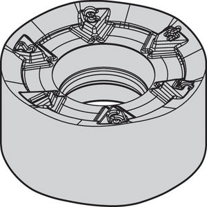 RNGJ1204M0SMM 12mm Grade WU35PM Widia™ M200 Series Milling Insert