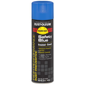 20 oz Aerosol Safety Blue Alkyd Gloss Safety Color Spray Paint