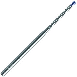 --0²nail-- 57.00mm OAL 1.35mm 2 Flute 140° Carbide AlCrN 3.00mm Shank Micro