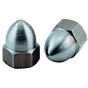 Steel Zinc Plated Finish High Crown Acorn,Cpb140 1/2-13 12L14