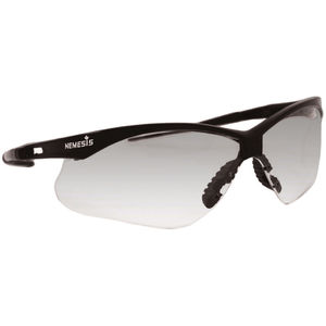 Nemesis KleenGuard Black Nylon Frame Clear Anti-Scratch Lens