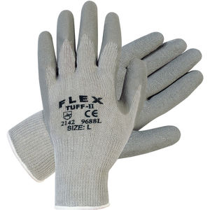 3 Pair New XL Fastenal Gray Work Gloves - Size 10 XL