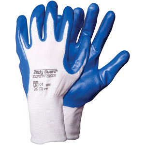 Fastenal Body Guard Nitrile Work Gloves size Large 6 pair 