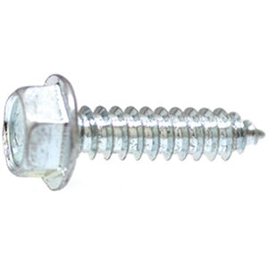 Pack Of 8000 AP Products 012-TRB 8 X 1-1/4 Zinc Unslotted Hex Washer Head Screw 