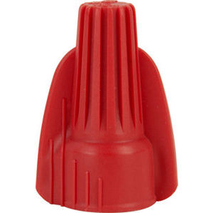 18-8 AWG Red Polypropylene Winged Wire Connector - Bulk | Fastenal