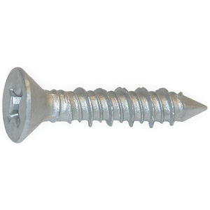 25 pack 1/4 x 1-3/4" Phillips Flat Head Stainless Steel Concrete Screw Tapcon 