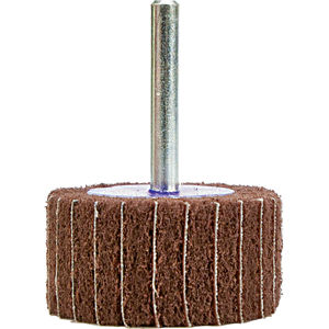 2/" x 1/" x 1//4/" 80-Grit Aluminum Oxide Blackstone® Mounted Interleaf Flap Wheels