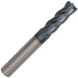 C60003 Pack of 2 Number of Flutes: 4 Bright 1/8 Milling Dia Cleveland Corner Radius End Mill 3/8 Length of Cut CEM-V-4R