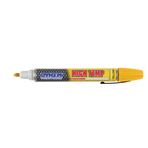kans Talloos mosterd Yellow Fiber Tip Dykem® High Temp 44 Paint Marker | Fastenal
