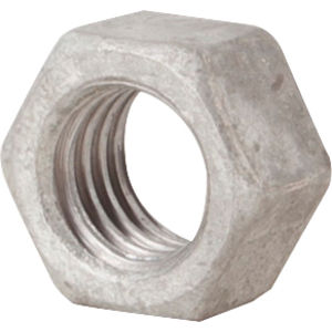 5/8"-11 Finished Hex Nuts Steel Grade 2 Hot Dip Galvanized Finish Qty 10 