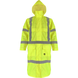 2XL Hi-Vis Lime w/ Stripe Ripstop Polyester w/ PVC Back WP