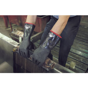Large Black Jack® Fully Coated Etched Rough Finished Brushed