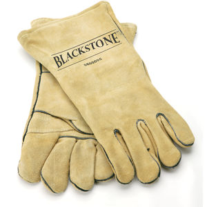 L Blackstone Rust Foam Lined Cotton 14 Cowhide Gunn Cut Gauntlet Cuff Welding Glove Fastenal