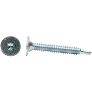 Steel Self-Drilling Screw Pack of 25 1/4-20 Thread Size 1 Length Pack of 25 Wafer Head Zinc Plated Finish Phillips Drive Small Parts 1416KWAFMS 1 Length #3 Drill Point 1/4-20 Thread Size 