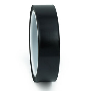 Black High-Temperature Polyimide Masking Tape 1 Mil Thick