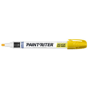 Permanent Paint Marker, Medium Bullet Tip, Yellow