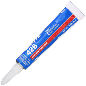 20g Net Wt Black Loctite® 426™ Toughened Instant Adhesive Gel Tube ...