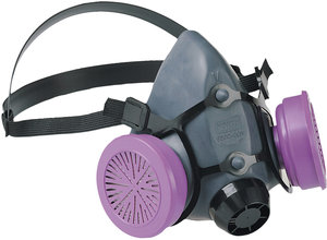 550030l Low Maintenance Air-purifying Half Mask Respirator 