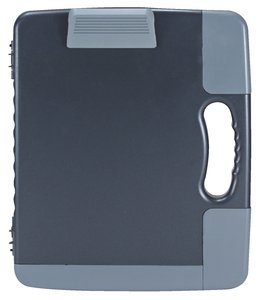 Charcoal Plastic Portable Storage Clipboard Case W Handle Fastenal