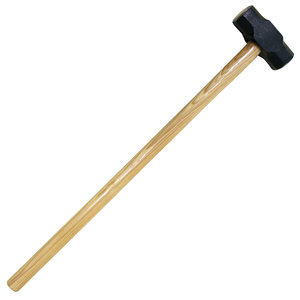 wedge and sledge hammer