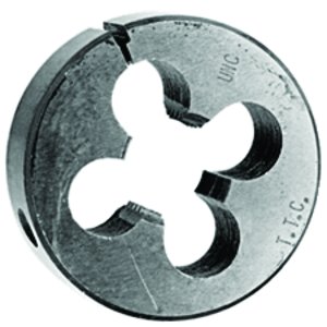 1//4/"-28 X 1/" HIGH SPEED STEEL ROUND ADJUSTABLE DIE