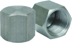 3 8 F NPT 150 lb Galvanized Merchant Steel Hex Pipe Cap 